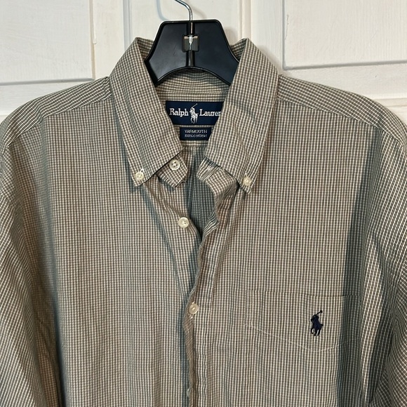 Ralph Lauren Men’s Button Down shirt size 15 1/2 - Picture 2 of 5